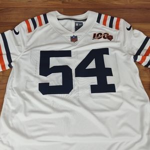 Chicago Bears Nike Urlacher Limited Jersey 100 Yea
